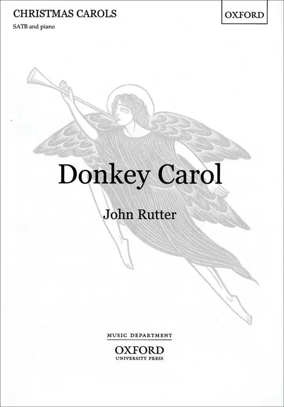 John Rutter Donkey Carol Gemischter Chor mit Begleitung