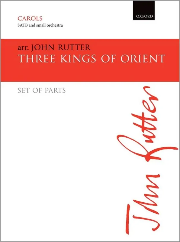 John Rutter Three Kings Of Orient Gemischter Chor mit Begleitung