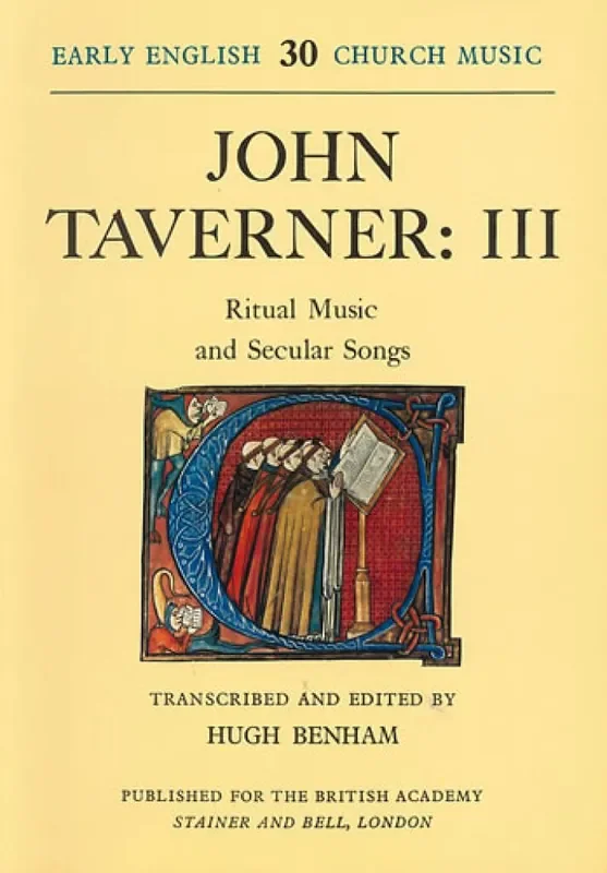 John Taverner Ritual Music and Secular Songs Gemischter Chor mit Begleitung