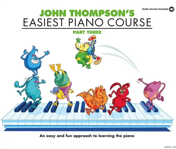 John Thompson‘s Easiest Piano Course 3 & Audio