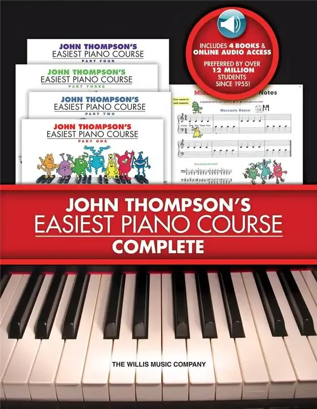 John Thompson‘s Easiest Piano Course – Complete