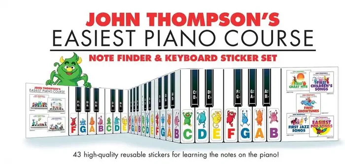 John Thompson‘s Easiest Piano Course Notefinder