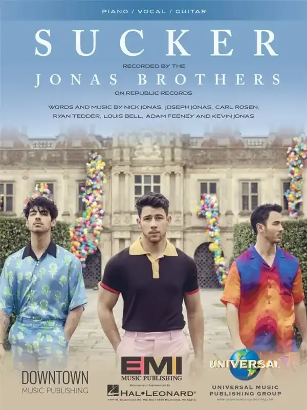 Jonas Brothers Jonas Brothers – Sucker Gesang mit Klavier