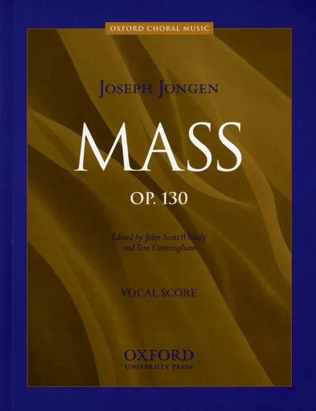 Joseph Jongen Mass Opus 130 Gemischter Chor mit Begleitung
