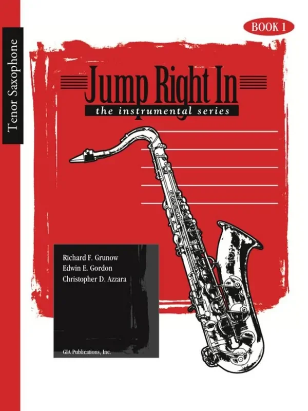 Jump Right In – Tenor Sax Book 1