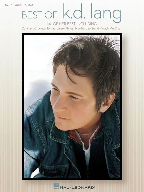 k.d. lang Best Of K.D. Lang Klavier, Gesang, Gitarre (Songbooks)