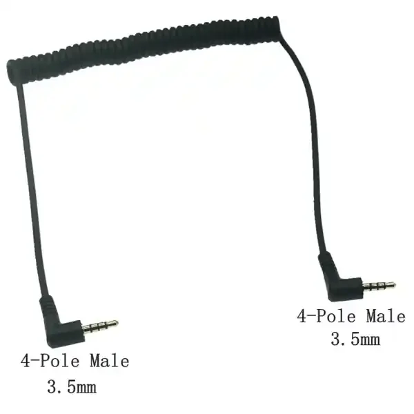 Kabel Audio-Stereo+ 1.0m KlStWi3.5 TRRS Handy