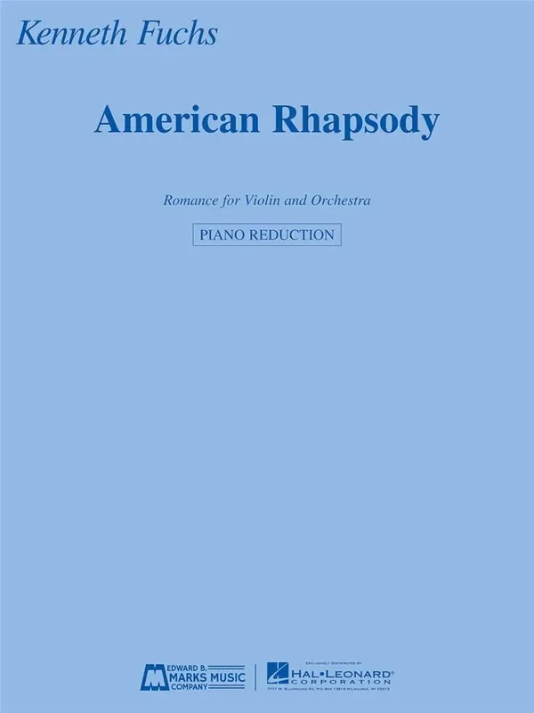 Kenneth Fuchs American Rhapsody Violine mit Begleitung