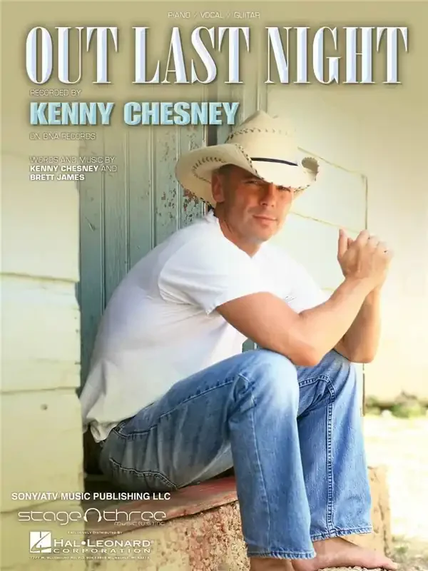 Kenny Chesney Out Last Night Gesang mit Klavier