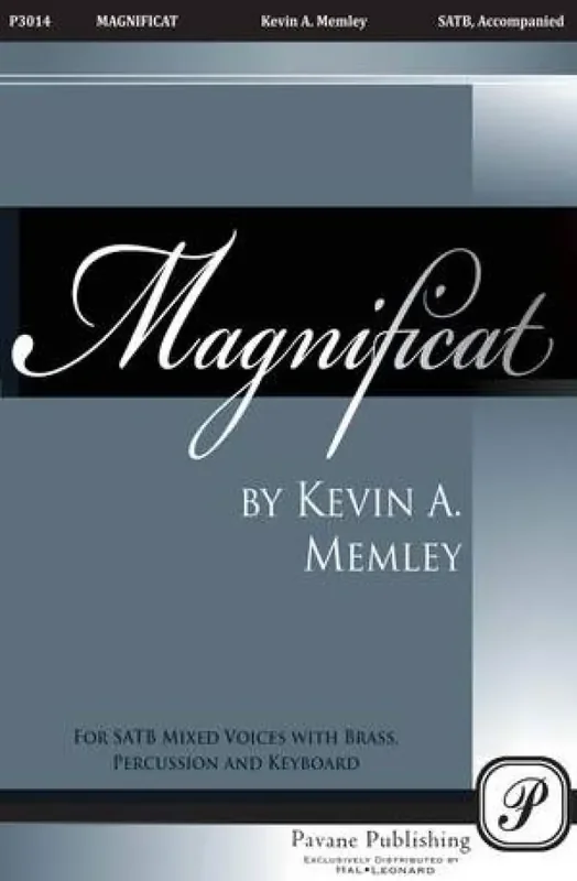 Kevin A. Memley Magnificat Gemischter Chor mit Ensemble