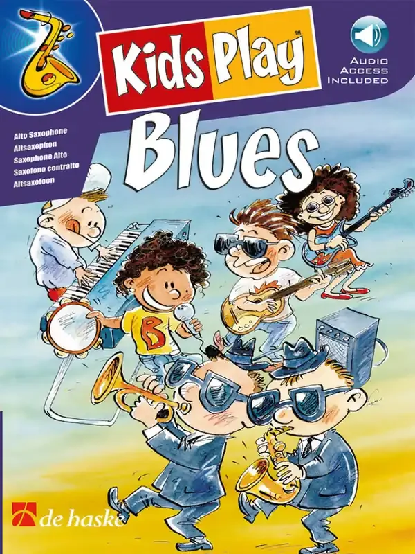 Kids Play Blues Altsaxophon