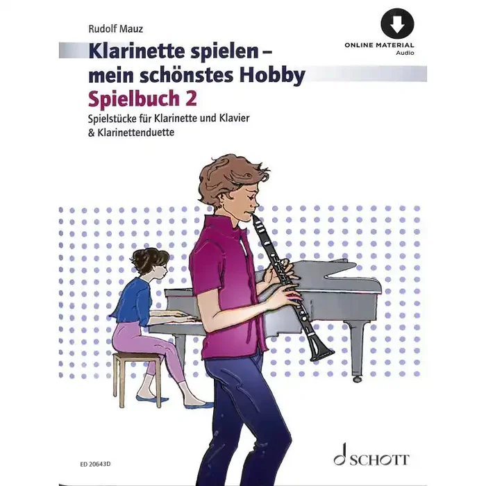 Klarinette spielen mein schönstes Hobby 2 – Spielbuch (+Online Audio)
