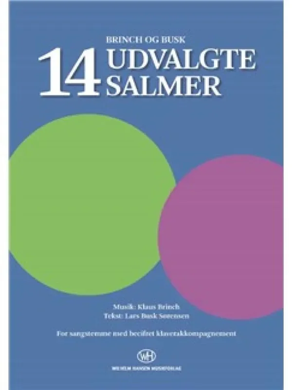 Klaus Brinch 14 Udvalgte Salmer Klavier, Gesang, Gitarre (Songbooks)