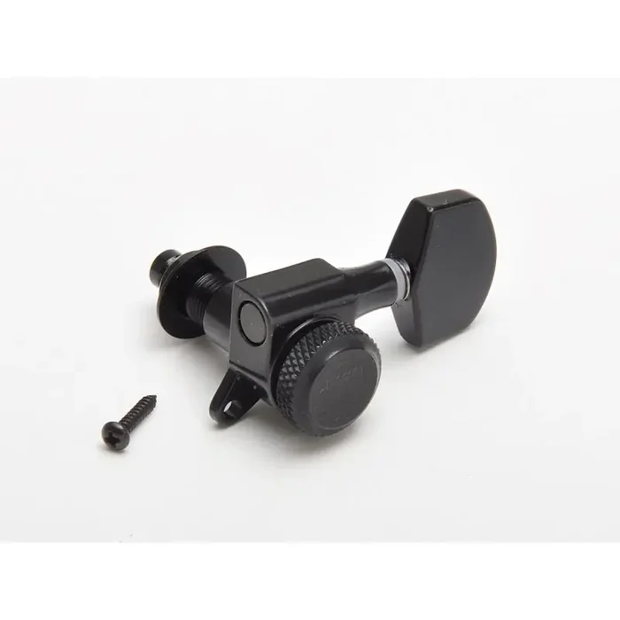 KLUSON Backlock Big Head Tuners black, 3+3