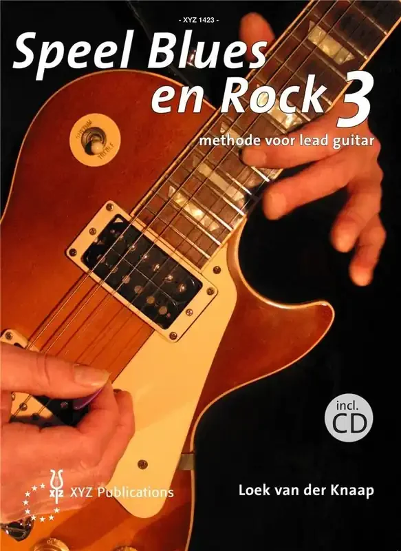 Knaap Speel Blues en Rock 3 Gitarre Solo