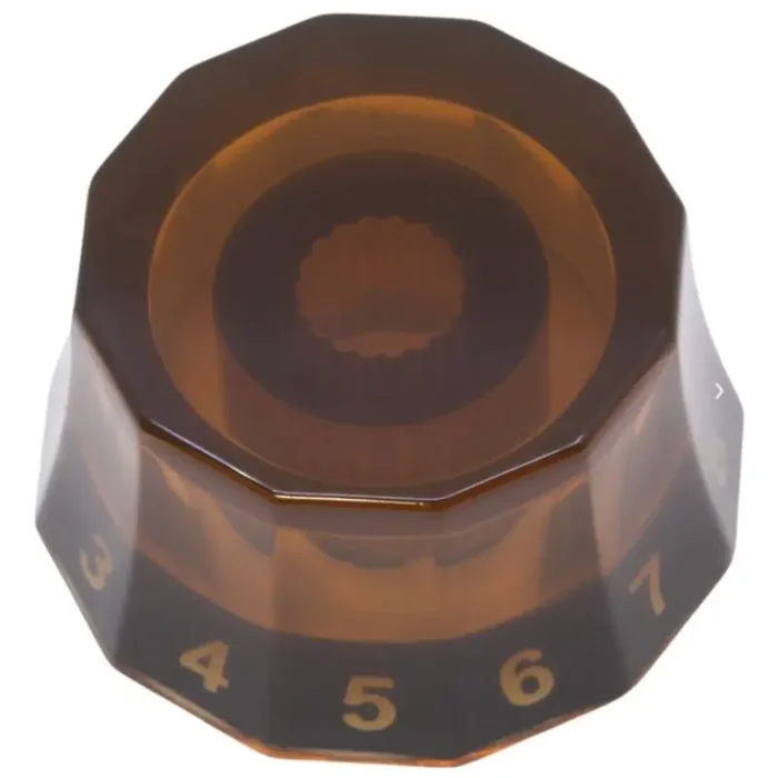 Knob – Plastic, Knurled Shaft, Lampshade, PRS Style