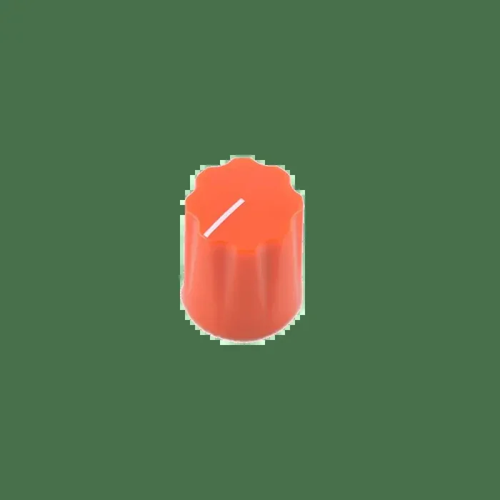 Knob Fluted Miniatur, orange