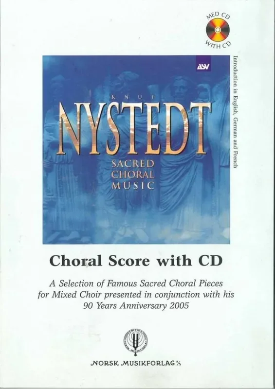 Knut Nystedt Sacred Choral Music Gemischter Chor mit Begleitung