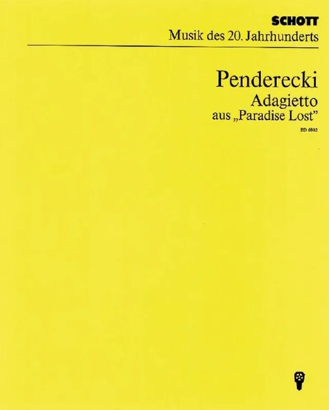 Krzysztof Penderecki Adagietto Orchester
