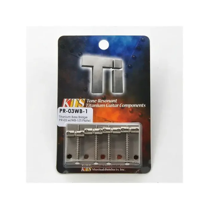KTS Vintage Bass Bridge with Titanium Saddles