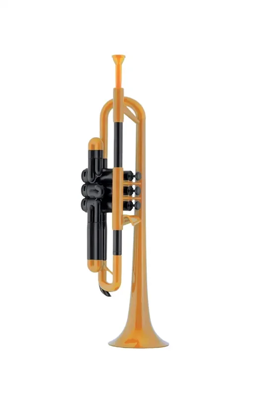 Kunststoff-Trompete Gelb