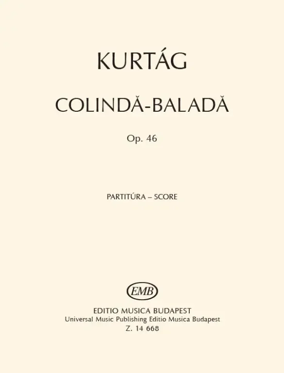 Kurtág György Colindă-Baladă
