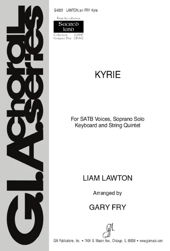 Kyrie – Instrument Parts Gemischter Chor mit Begleitung