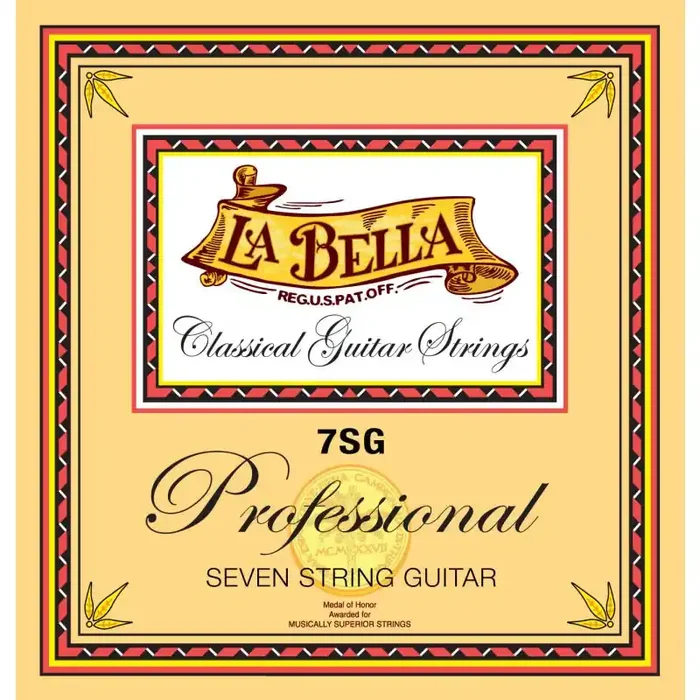 La Bella 7SG Classical 7-String Guitar