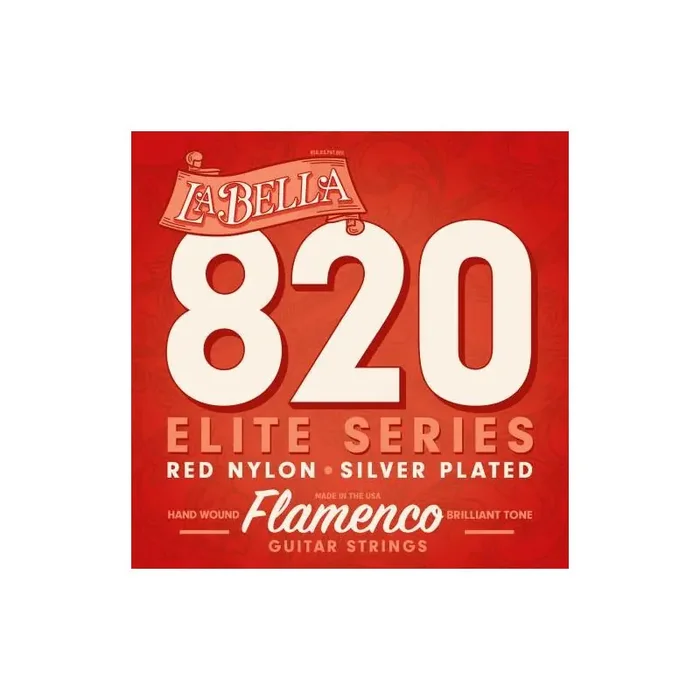 La Bella 820 Flamenco Red Nylon