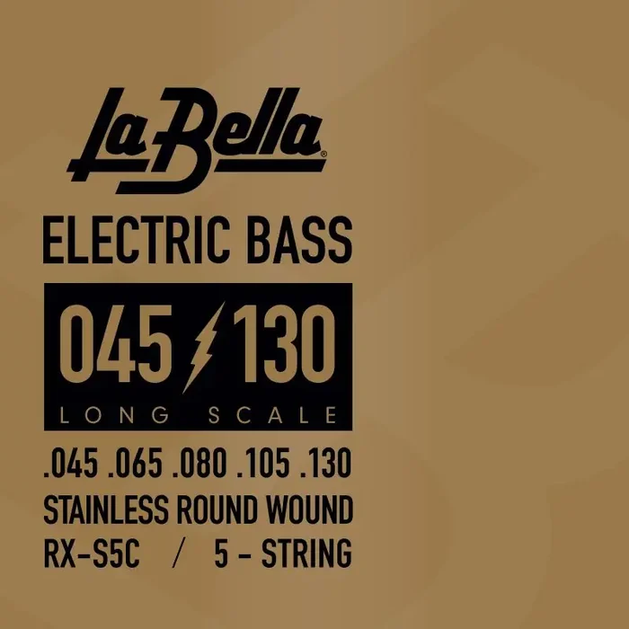 La Bella Bass RX-S5C St. Steel 045/130