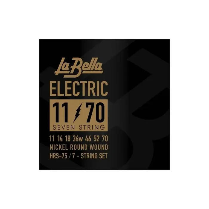 La Bella HRS-75, 7-string 011/052+070