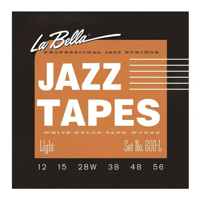 La Bella Jazz Tapes 600L Wh.Nylon Light