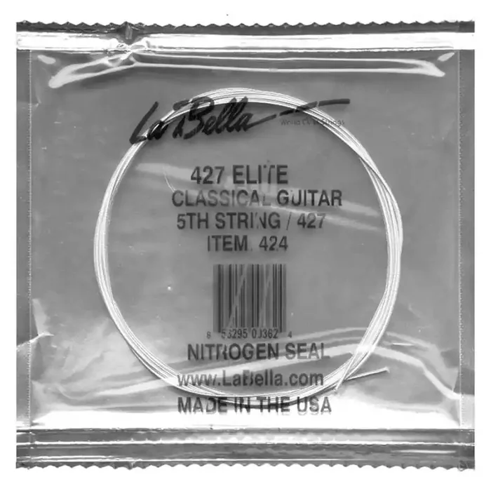 LaBella Elite A-5-snaar voor klassieke gitaar, silverplated wound nylon