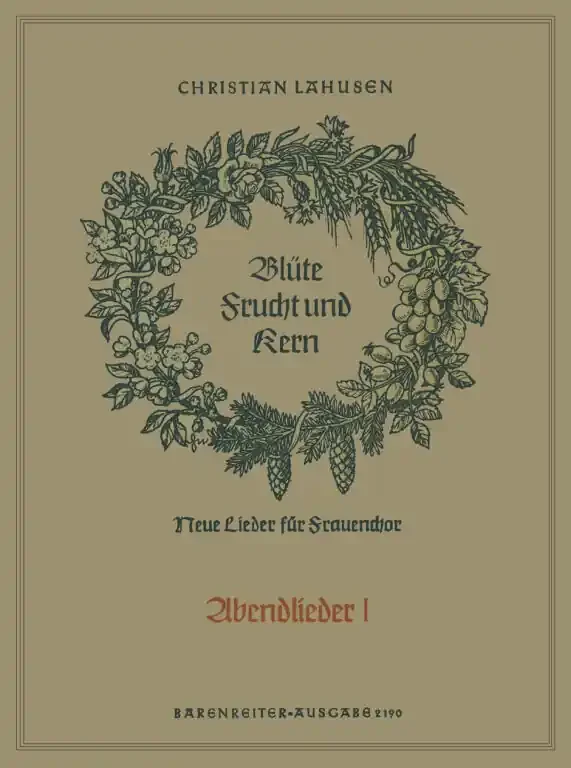 Lahusen, Christian Abendlieder I