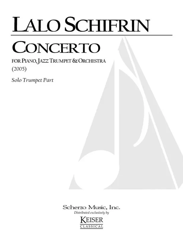 Lalo Schifrin Concerto for Piano, Jazz Trumpet and Orchestra Orchester mit Solo