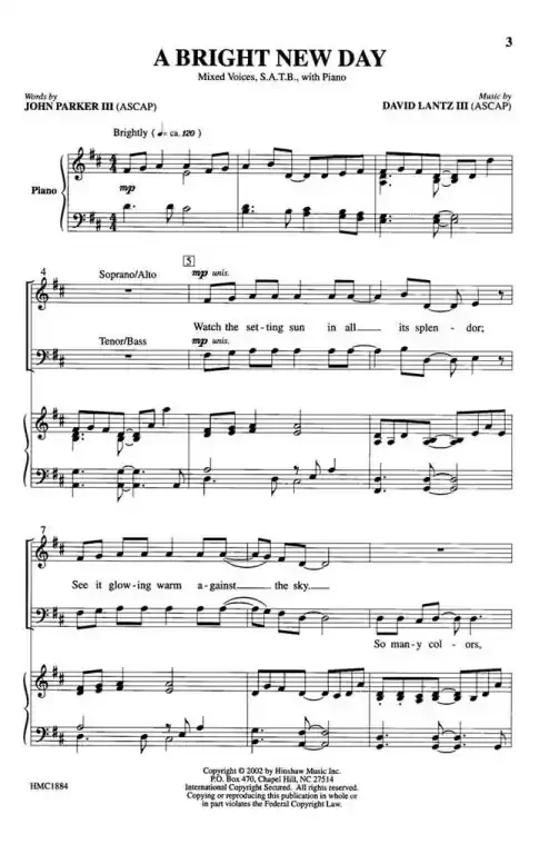 Lantz, David III A Bright New Day