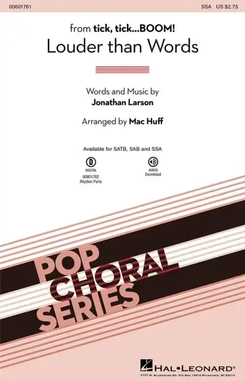 Larson, Jonathan Louder Than Words