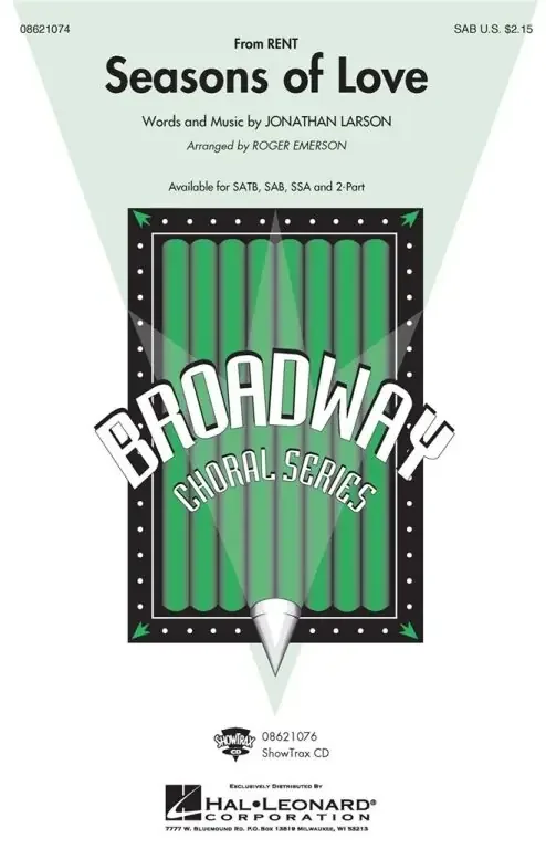 Larson, Jonathan Seasons Of Love (Rent)