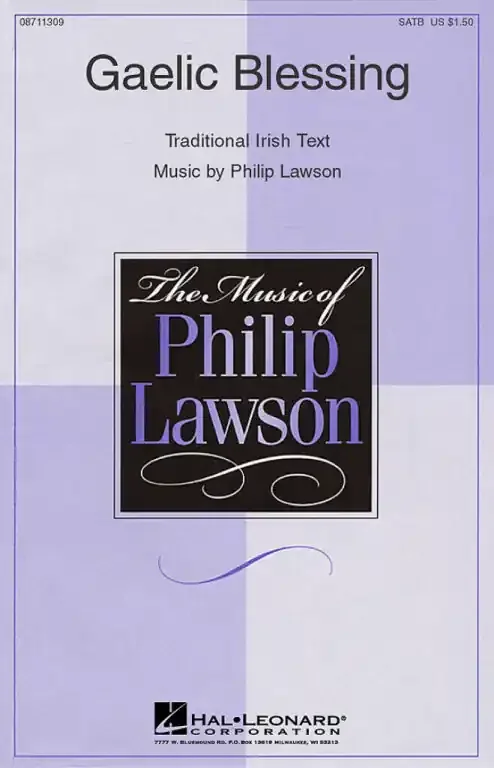 Lawson, Philip Gaelic Blessing