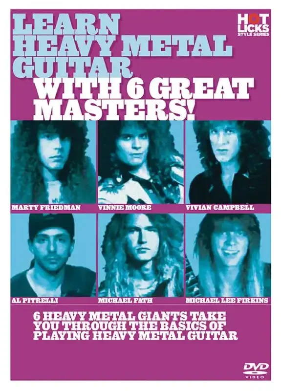 Learn Heavy Metal Guitar with 6 Great Masters!