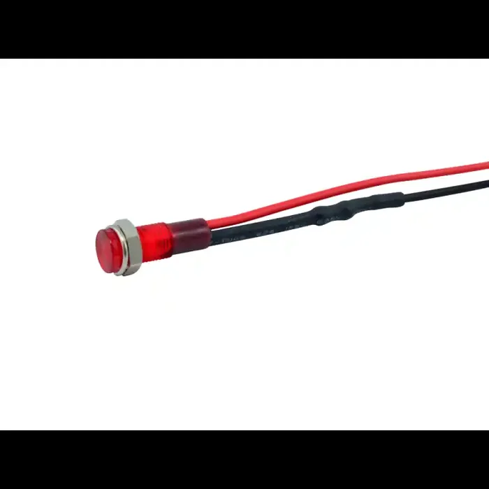 LED Signal lamp, 12V, red