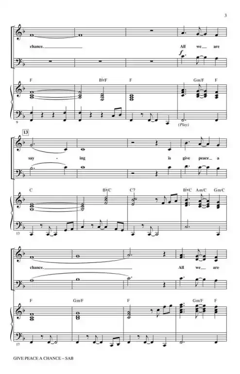 Lennon, John Give Peace a Chance The Music of John Lennon