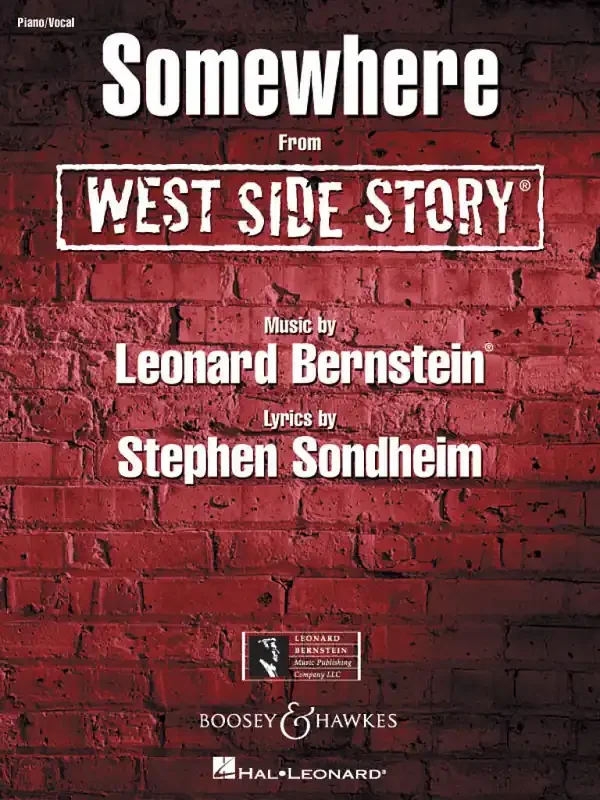 Leonard Bernstein Somewhere Klavier, Gesang, Gitarre (Songbooks)