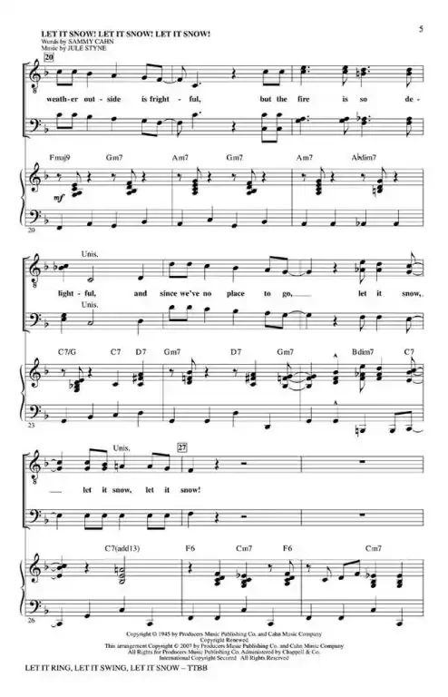 Let It Ring, Let It Swing, Let It Snow