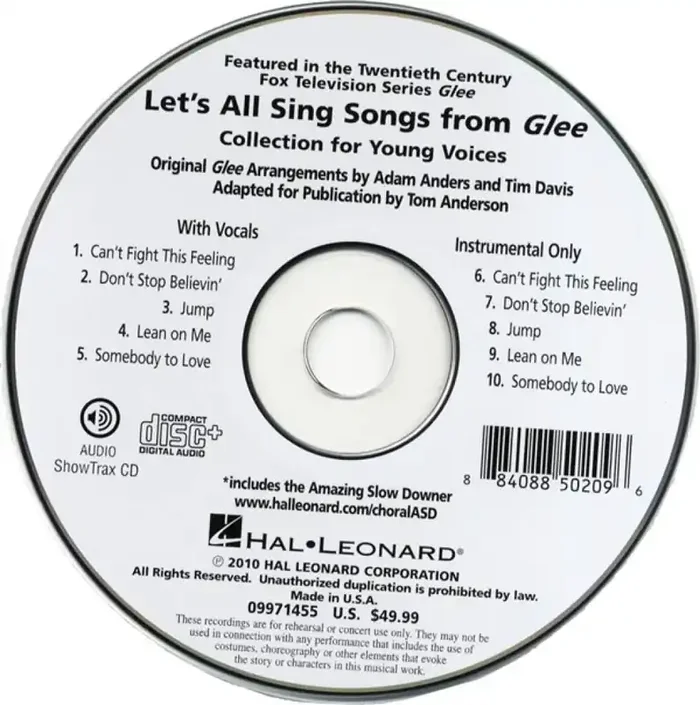 Let‘S All Sing Songs From Glee