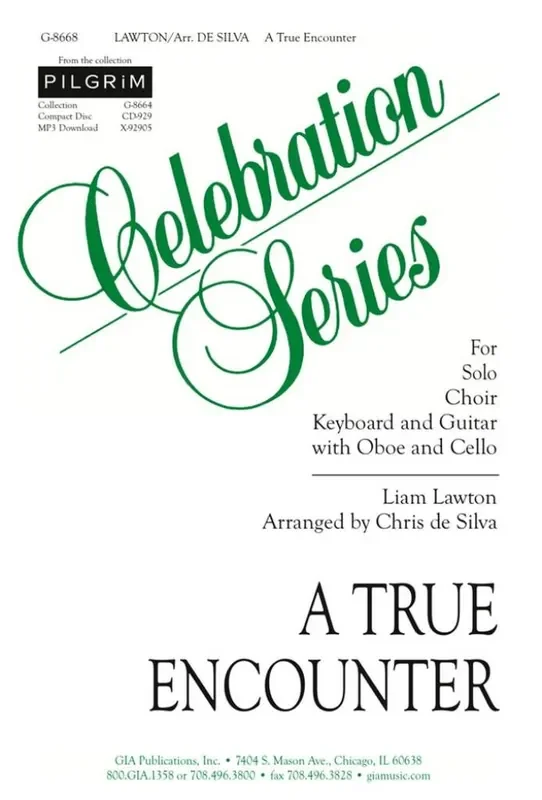 Liam Lawton A True Encounter (2 Parts) Gemischter Chor mit Ensemble