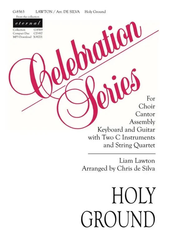 Liam Lawton Holy Ground – Guitar part (Arr. Chris de Silva) Gemischter Chor mit Begleitung