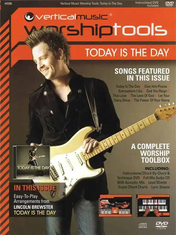 Lincoln Brewster Lincoln Brewster – Today Is the Day Klavier, Gesang, Gitarre (Songbooks)