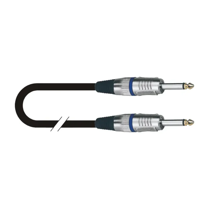 LK Instrumentenkabel JJ-011 6M Klinke/Klinke 6,3mm, 6 m, schwarz