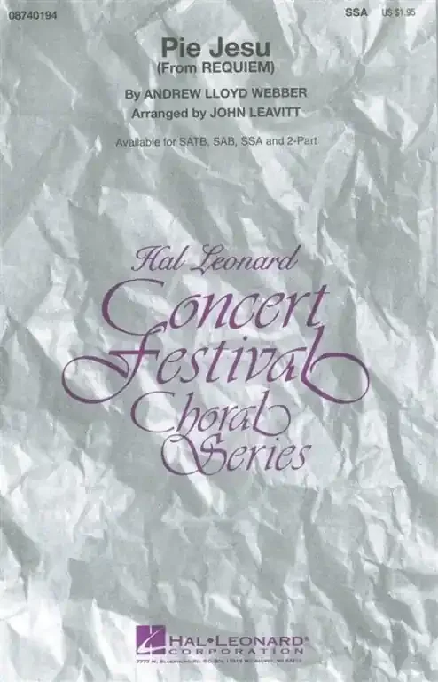 Lloyd Webber, Andrew Pie Jesu